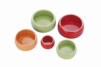 Keramikskål, grøn 500ml  (6)