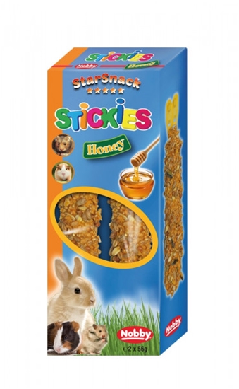 Starsnack Stickies Honey 2x56 g (10)