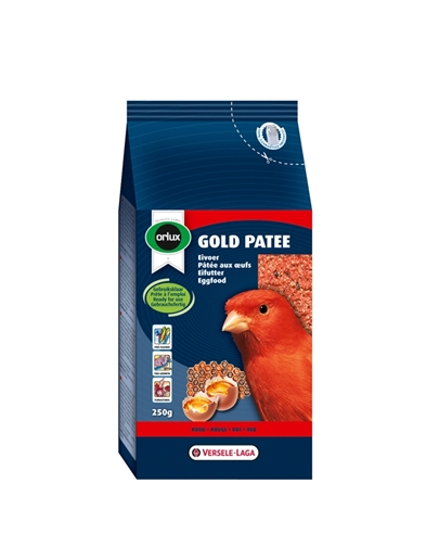 Orlux gold patee, rød 250 g (7)