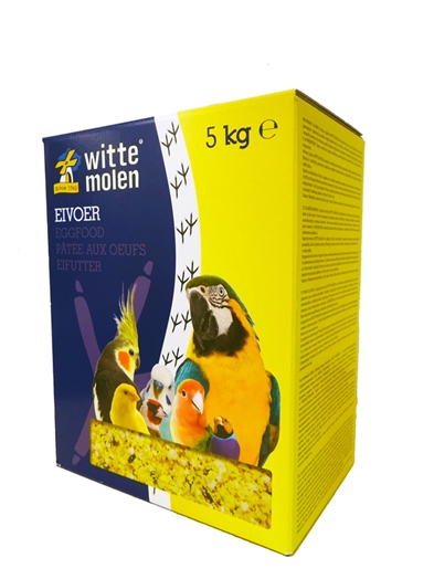 Witte molen æggefoder, gul 5kg (1)