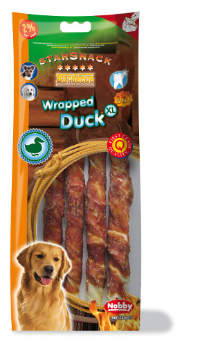 StarSnack Wrapped Duck XL, 253 g (12)
