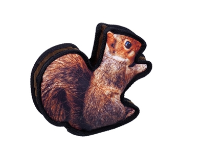 Plysbeklædt nylon-egern, 25 cm (3)