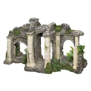 Akvariedekoration - Hadrians gate med plants