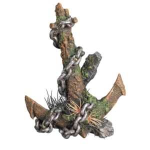 Akvariedekoration - Anchor med plants