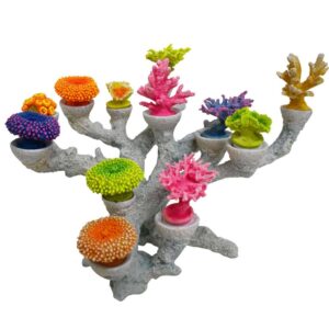 Akvariedekoration  CORALS , removable heads