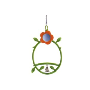 Blomstergynge m/klokke 17cm