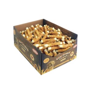 Display ca. 5,85 kg. - StarSnack Barbecue Wrapped Chicken, M