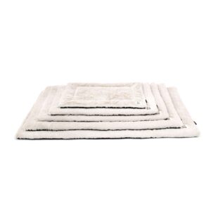 51 - Supersoft - Bench Cushion - Light Grey - XL: 104x68cm
