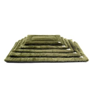 51 - Supersoft - Bench Cushion - Dark Green - L: 88x55cm