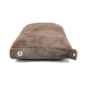 51 - Supersoft - Boxpillow - Dark Brown - L: 115x80xcm