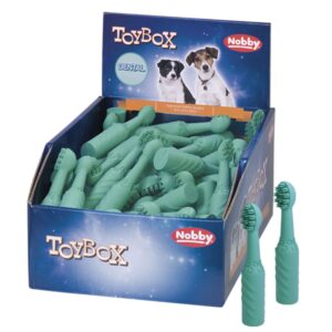 Display 96 stk., Gummi tandbørste DENTAL LINE, S