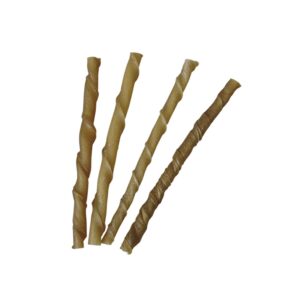 Tyggeruller drejet, 100 stk. 13 cm/7-8 mm