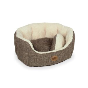 Komfortseng "Alba" til hund, brun
