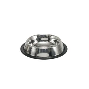 Skål rustfrit stÅl flad skridfast 0, 20 l / 15,5cm
