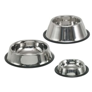 Skål rustfri spaniel skridfast 0,85 l / ø 24,5 cm
