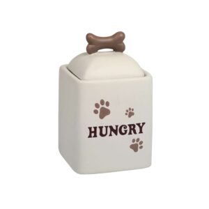 Keramik, Hungry, creme 0,85 l / 10,5 x 10,5 x 18cm