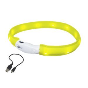 LED halsbånd bred VISIBLE