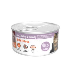Feline Bløde Fileter Tun & Kalkun & Muslinger, 70g