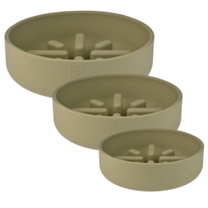 51 - Sili Bowl - Slow Feeder Bowl - Khaki